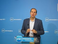 El PP de Extremadura considera la conferencia "un paso más" en la estrategia electoral de Rubalcaba