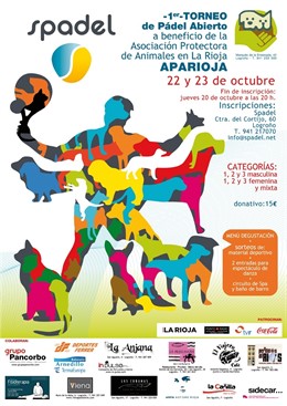 Cartel Torneo Pádel