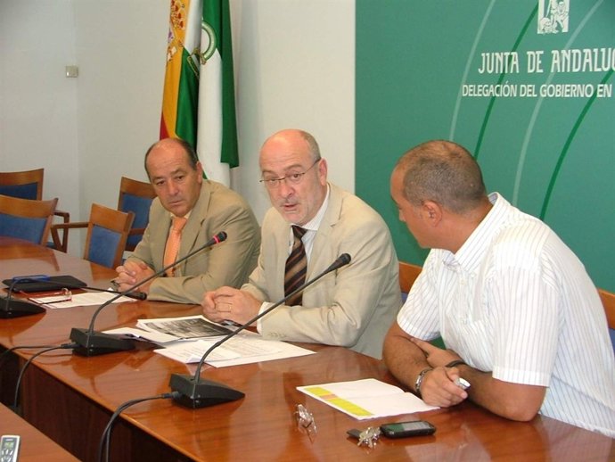 El Delegado De La Junta En Huelva, Manuel Alfonso Jiménez, En Rueda De Prensa