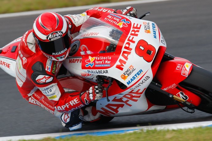 El Piloto Del Mapfre Aspar Team De Motogp, Héctor Barberá