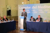 Ruiz asegura que "sólo la unidad del PP ha evitado una guerra de comunidades con el Corredor Mediterráneo"