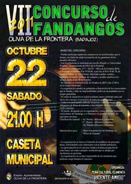 Cartel Concurso Fandangos