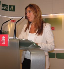 Susana Díaz, Este Lunes En Rueda De Prensa 