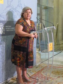 La Consejera De Agricultura De La Junta De Andalucía, Clara Aguilera