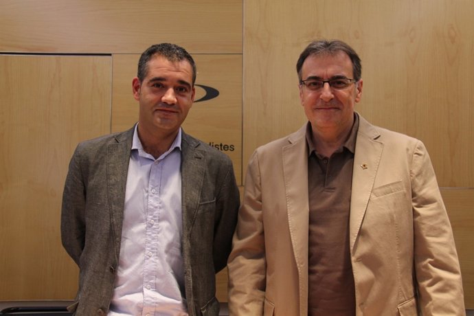 Josep Carrapiço (ERC) Y Carles Bonaventura (Reagrupament)