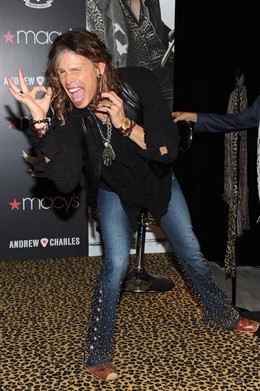Steven Tyler Introduces Andrew Charles Fashion Line At Macy's Herald Squa