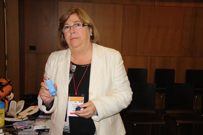 La Pediatra Y Miembro De La Sepeap Carmen Gancedo En Santiago