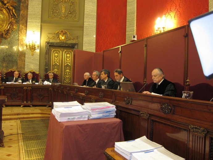 Magistrados Tribunal Supremo vista Sortu