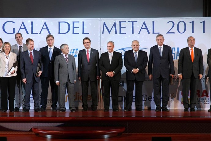 Artur Mas, En La Gala Del Metal