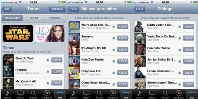 Tienda De Tonos De Itune Store Por Apple