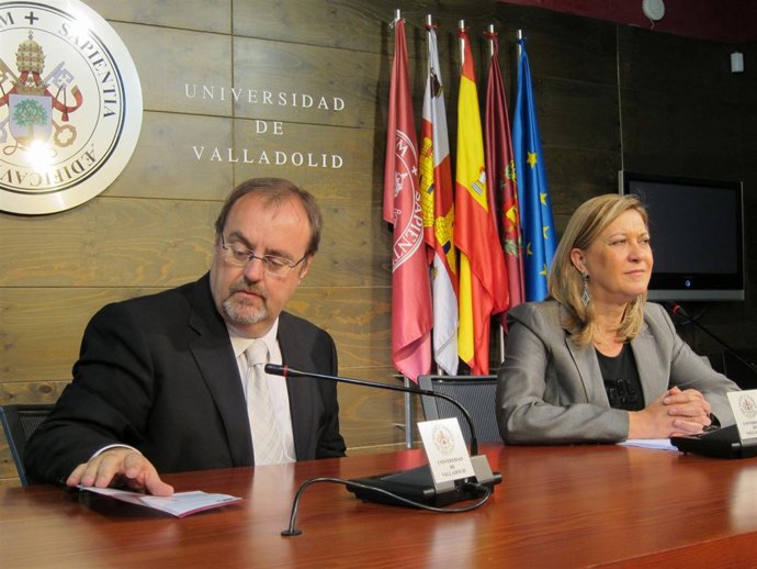 La Consejera De Hacienda, Pilar Del Olmo, Tras Un Desayuno En La UVA