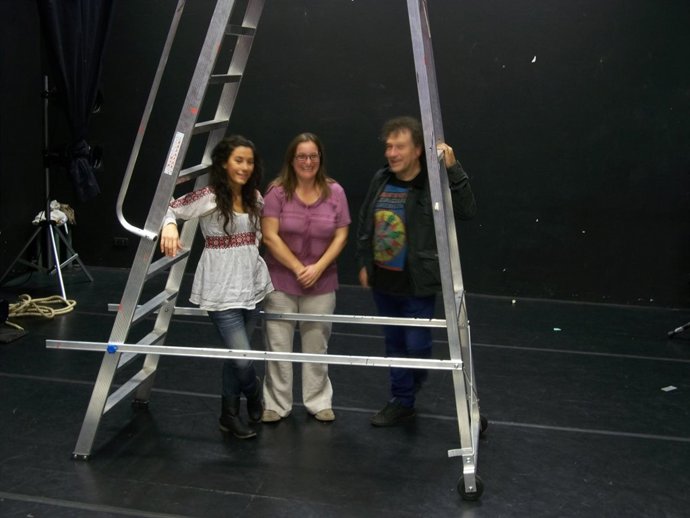 Esther Aja, Begoña García Y Pati Domenech