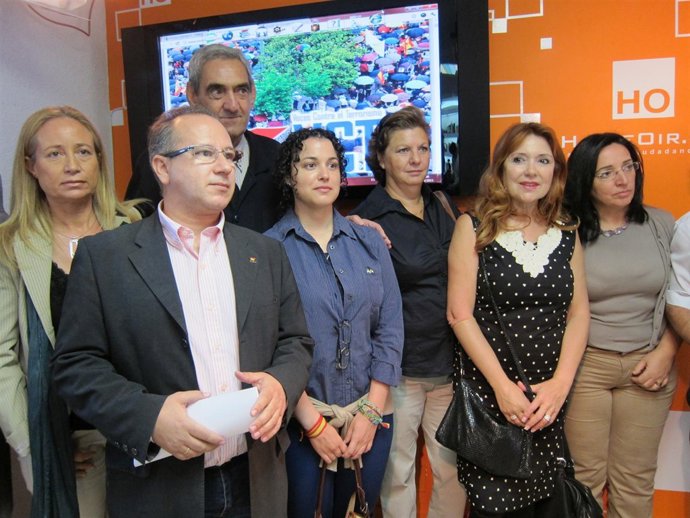 Alcaraz Y Otras Víctimas Del Terrorismo En La Presentación De Una Concentración