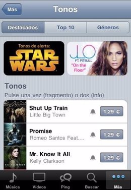 Tienda De Tonos En Itunes Por Apple 