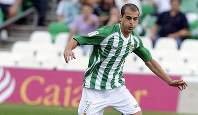 Juanma,  En Un Partido Del Betis 