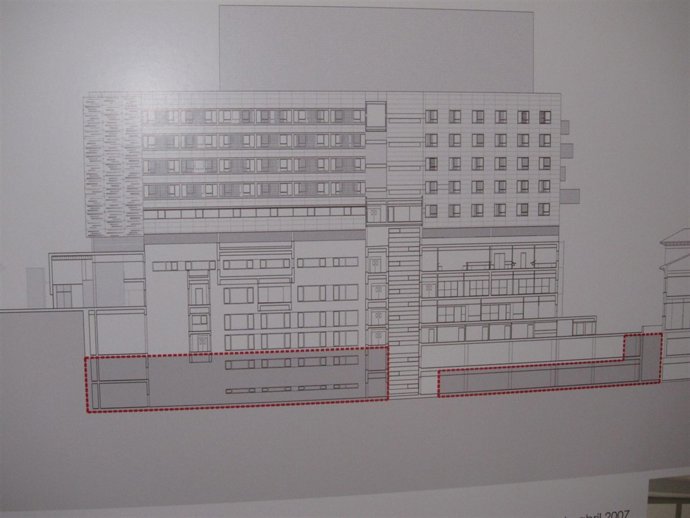 Infografía Que Muestra La Ampliación Ordenanda De Valdecilla