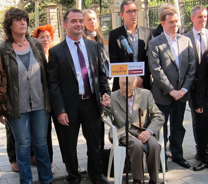 Alfred Bosch, En La Presentación Listas De ERC