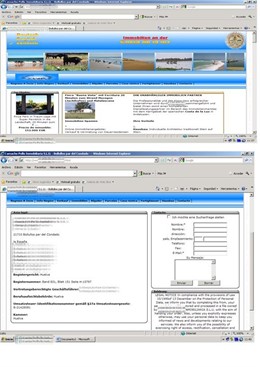 Página Web De Una Presunta Estafa Inmobiliaria En Almonte (Huelva)