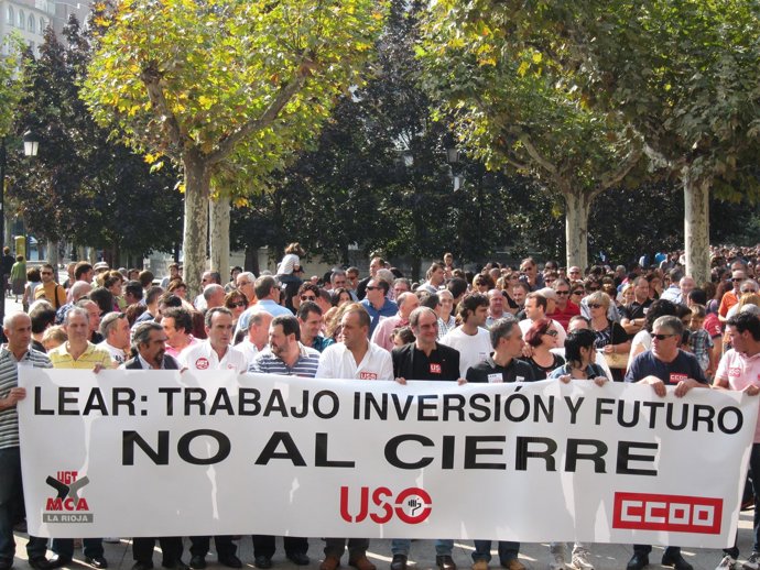 Manifestación Lear