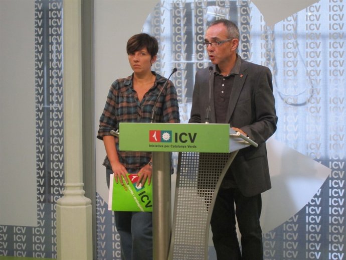 Laia Ortiz Y Joan Coscubiela, ICV