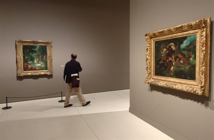 Exposición De Delacroix En Caixaforum Madrid