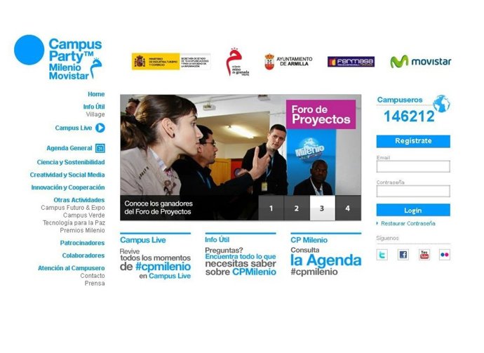 Campus Party Milenio Movistar 