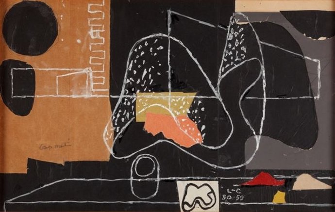 Obra De Le Corbusier Que Se Exhibe En La Muestra