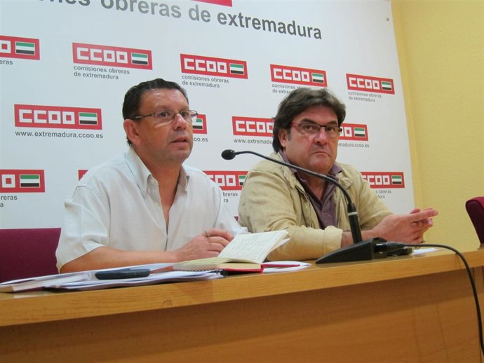 Tomás Chaves Y Julián Carretero (CCOO Extremadura)