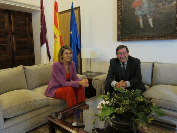 Reunión De Cospedal Con El Alcalde De Talavera