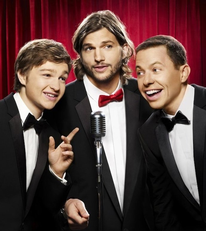 Ashton Kutcher En Dos Hombres Y Medio