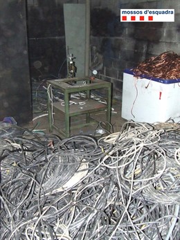 Cable De Cobre Robado