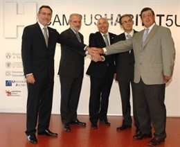 Los Rectores, En Una Imagen De Archivo, Apoyan El Proyecto Campus Habitat