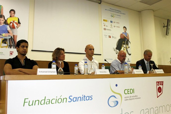 Enhamed, Teresa Silva Y Richard Oribe En La Semana Del Deporte Por La Inclusión