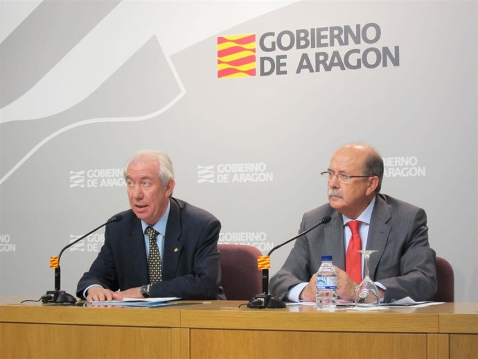 Francisco Bono Y  Antonio Gasión Presentan El Foro Empresa Aragón 2011
