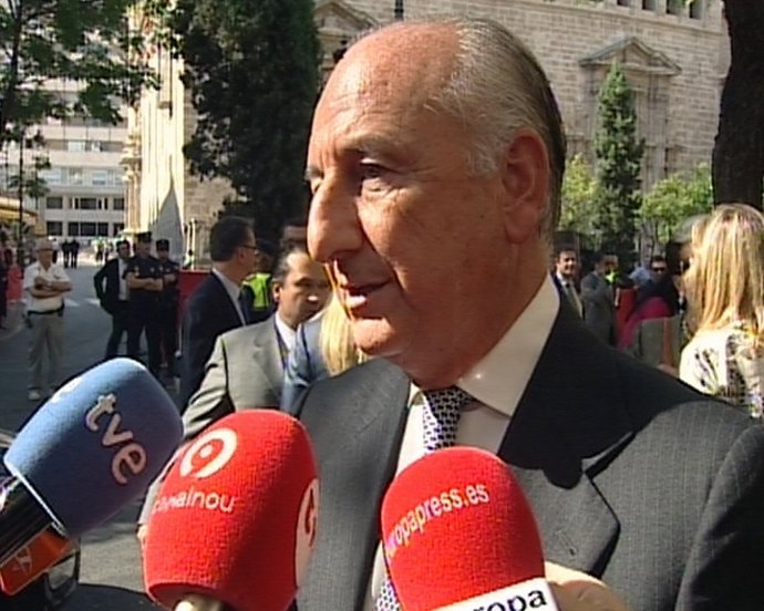 El Presidente De La Autoridad Portuaria De Valencia, Rafael Aznar.