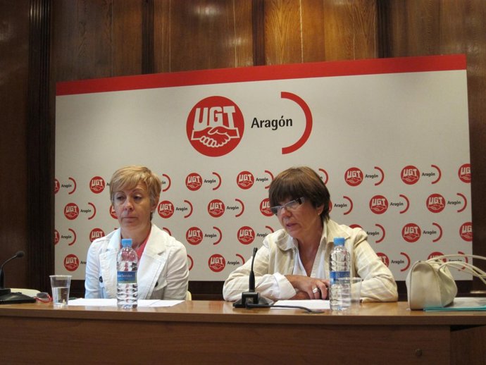 Carmina Molendo Y Carmen López, UGT Aragón