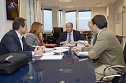 El Consejero De Medio Ambiente Se Reúne Con La MMS 