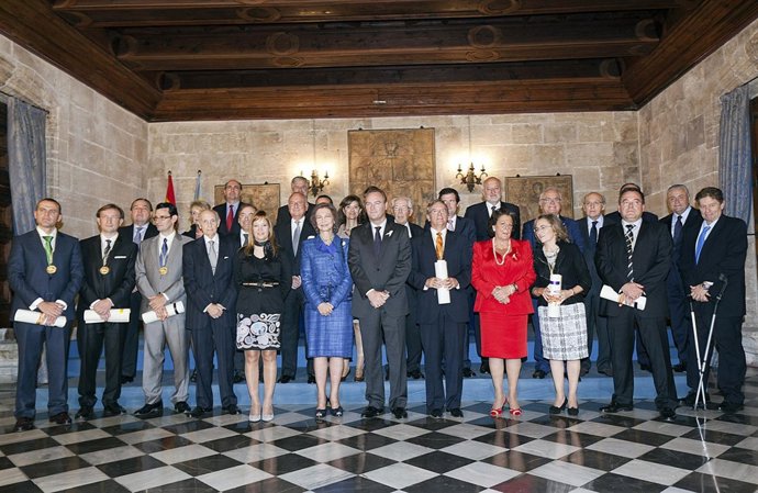 Foto Familia Premios Rey Jaime I