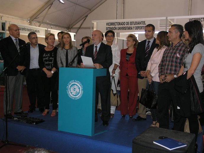 El Rector De La UAL Inaugura Las Jornadas De Puertas Abiertas Y Foro Del Empleo