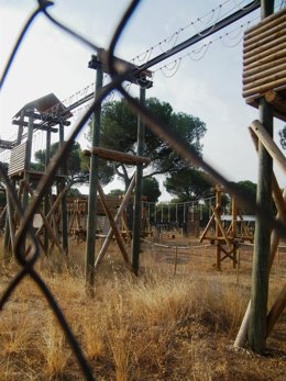 Estado Actual Del Parque De Aventuras Los Talleres Del Pinar