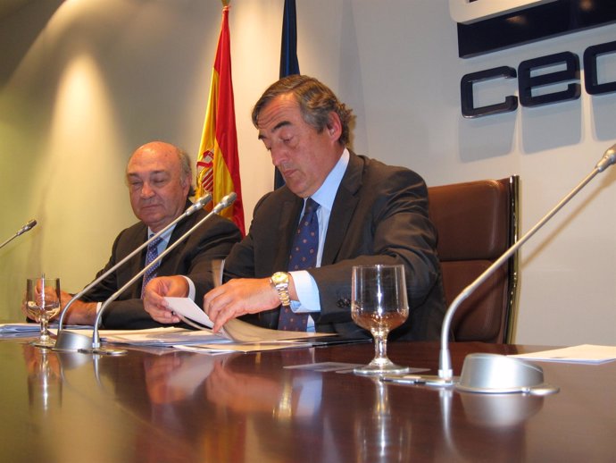 El Presidente De La CEOE, Juan Rosell
