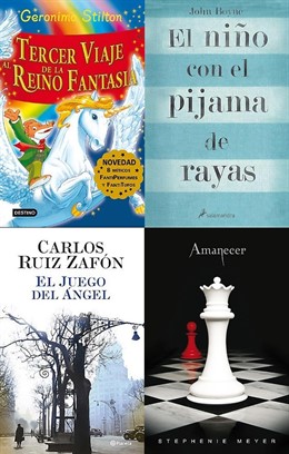 Portadas De Los Libros Más Vendidos