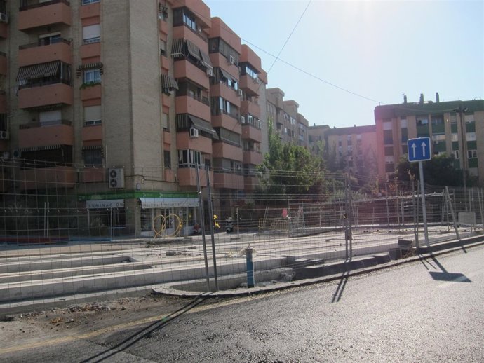 Obras Del Metro De Granada, Por Calle Francisco Pradilla