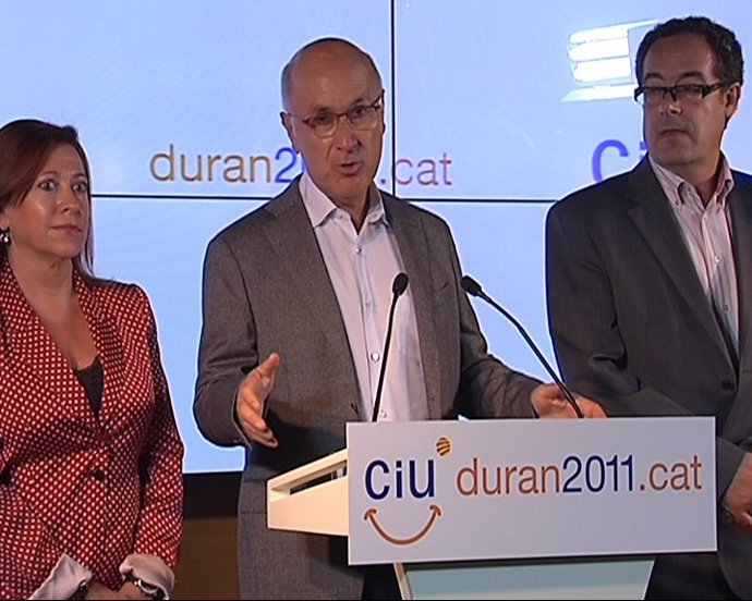 Rueda De Prensa De Duran (Ciu)