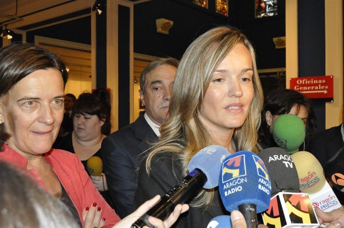 La Candidata Del PSOE-Aragón Al Congreso Pilar Alegría.