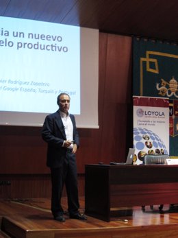 El Director General De Google España, Javier Rodriguez Zapatero