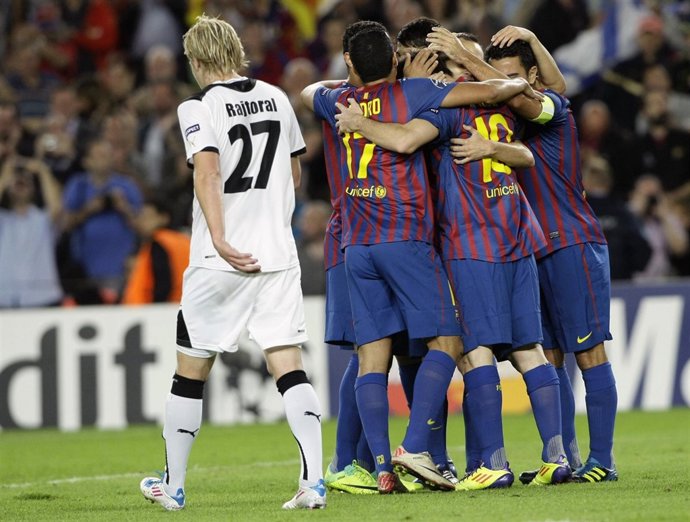 Iniesta Da Al Barça Un Importante Triunfo En Un Partido Sin Exigencias