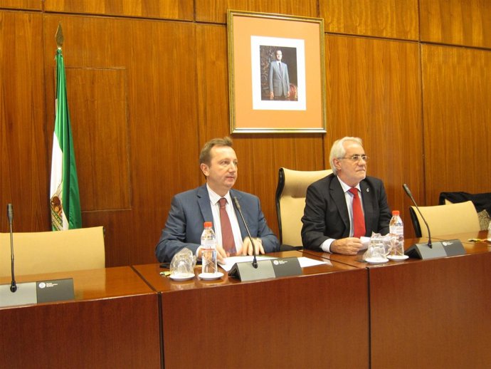 El Consejero De Empleo, Manuel Recio, En Comisión Parlamentaria