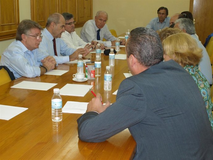 Manuel Chaves Se Reúne Con Secretarios Locales Del PSOE De La Provincia De Cádiz