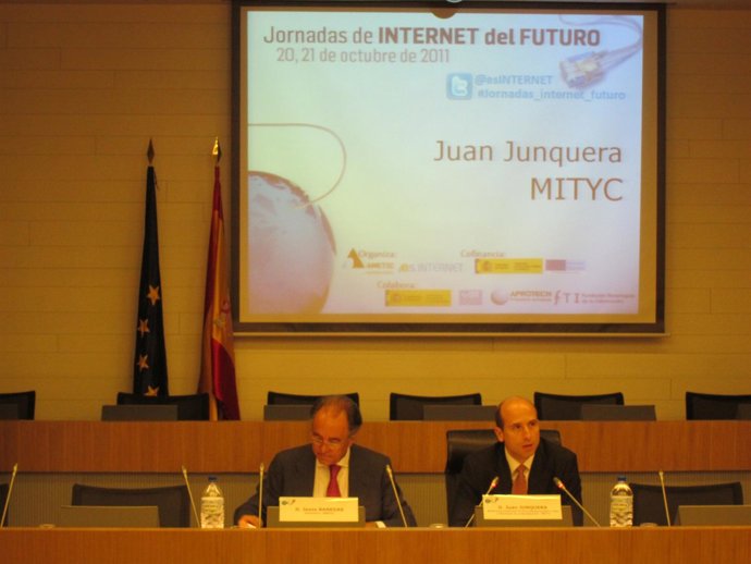 Jesus Banegas (Ametic) Y Juan Junquera (Setsi)